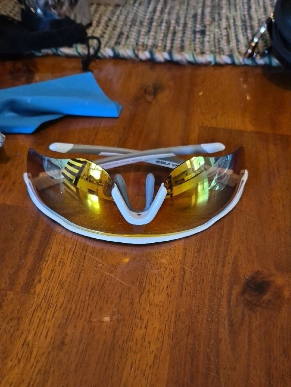 Rawlings Visor Sunglasses with Yellow Mirror Lens - Performance Eyewear